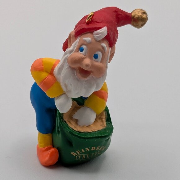 Hallmark Keepsake Rudolph's Helper 1996 Miniature Ornament, Membership Gift - Picture 1 of 11